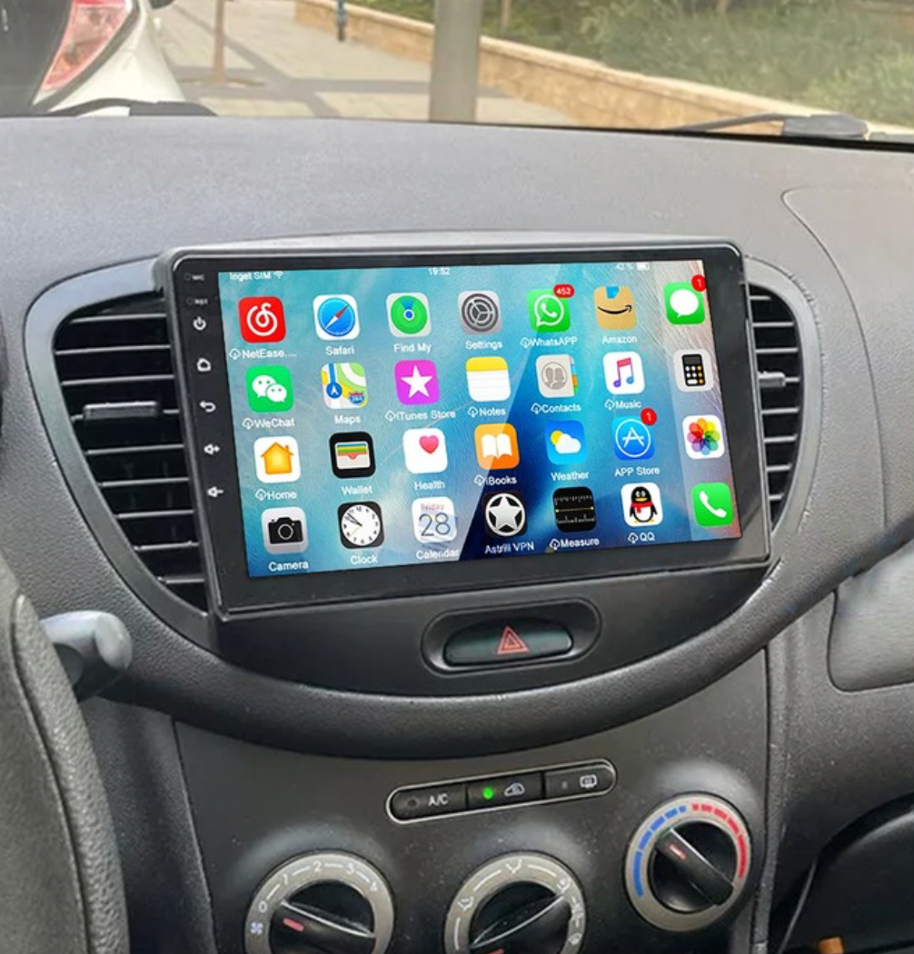 CarPlay Hyundai i10 (2008-2013) — Autoradio Écran Tactile 9"